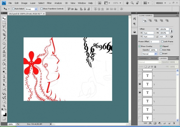 Creation of Adam,Eve & The Forbidden Fruit: Step 6